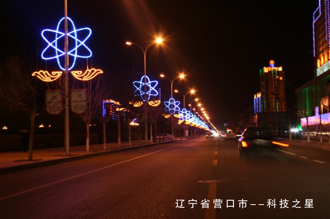 遼寧營(yíng)口道路燈桿造型